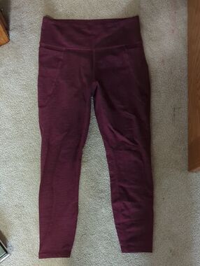 JoyLab Burgundy High-Waisted Leggings